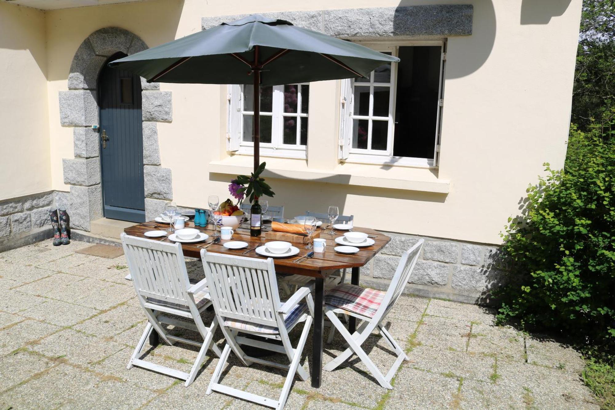 Fontaine Blanche River View, Large Patio & Garden In Central Brittany With Starlink Wifi Treffrin Extérieur photo